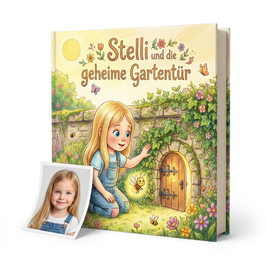 Bilderbuch im Buntstift-Stil
