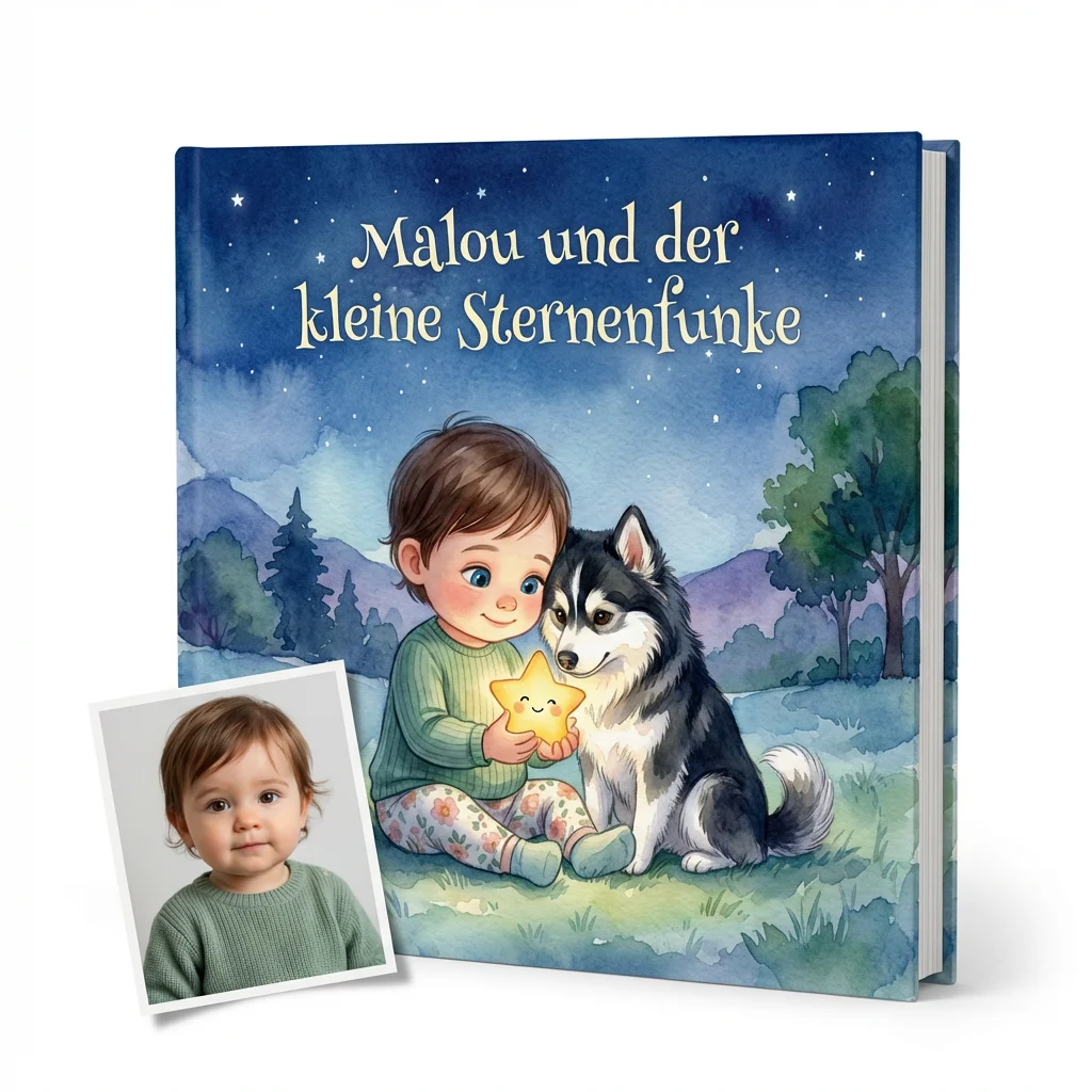 Bilderbuch im Aquarell-Stil