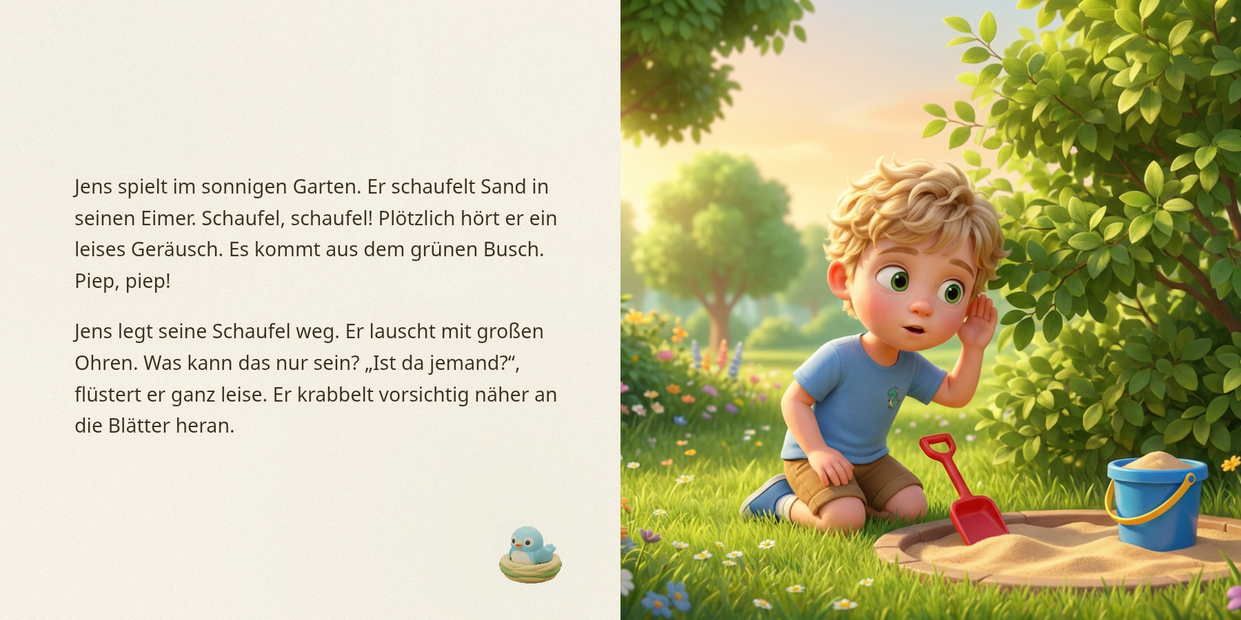 Personalisiertes Bilderbuch im Stil 3D-Cartoon — Innenseite