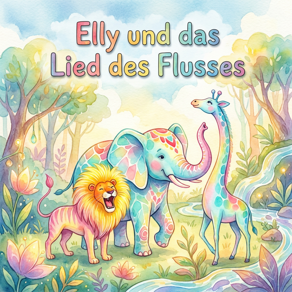 Personalisierte Zauberzeichnung im Stil Aquarell — Cover